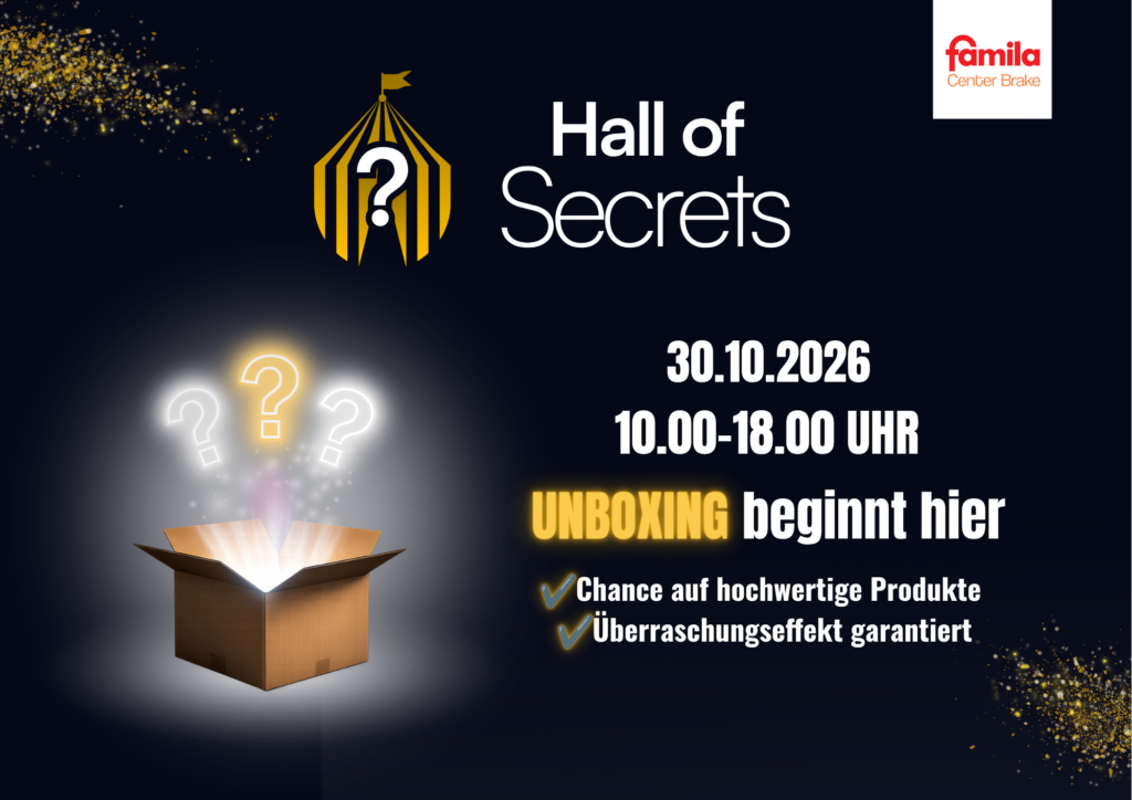 Hall of Secrets Oktober